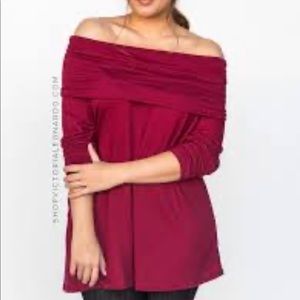 Agnes and Dora- Convertible Tunic Black